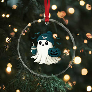 PFE Ghost Halloween Crystal Glass Ornament Retro Halloween Costume Philly Lover TS10 Print Your Wear