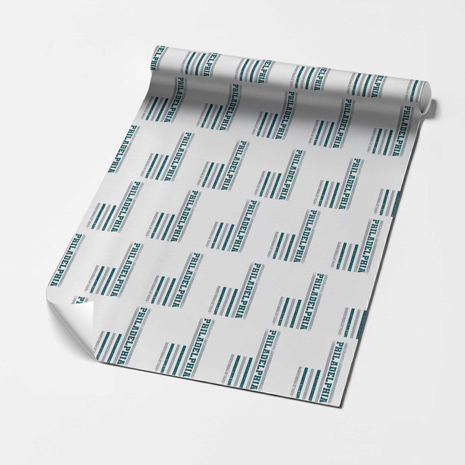 PFE Game Day Wrapping Paper Roll Retro American Flag Philly Lover TS10 White Print Your Wear