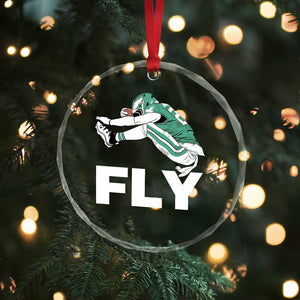 Philly Fan Crystal Glass Ornament Barkley Backwards Hurdle TS10 Print Your Wear