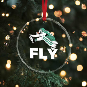 Philly Fan Crystal Glass Ornament Barkley Backwards Hurdle TS10 Print Your Wear