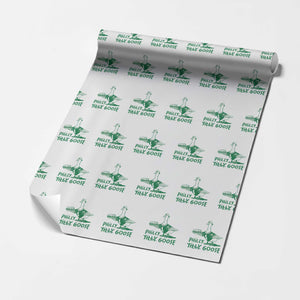 Philly Goose Wrapping Paper Roll Funny PFE Fan Silly Gooses TS10 White Print Your Wear