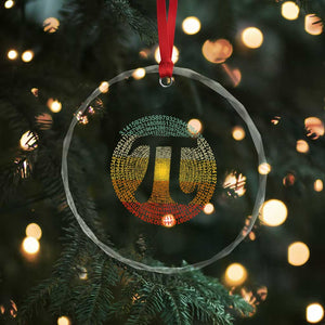 Pi Day Crystal Glass Ornament 3,14 Pi Number Retro Symbol Math Science TS11 Print Your Wear