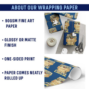 Pimento Cheese Wrapping Paper Roll Funny Cheesemonger Cheese Lovers Bootleg Art TS11 Print Your Wear