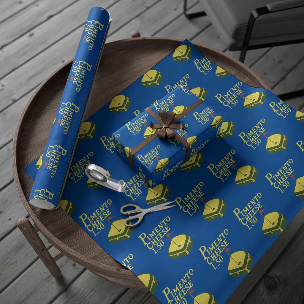 Pimento Cheese Wrapping Paper Roll Golf Foodie Golfer Tournament TS11 Blue Print Your Wear