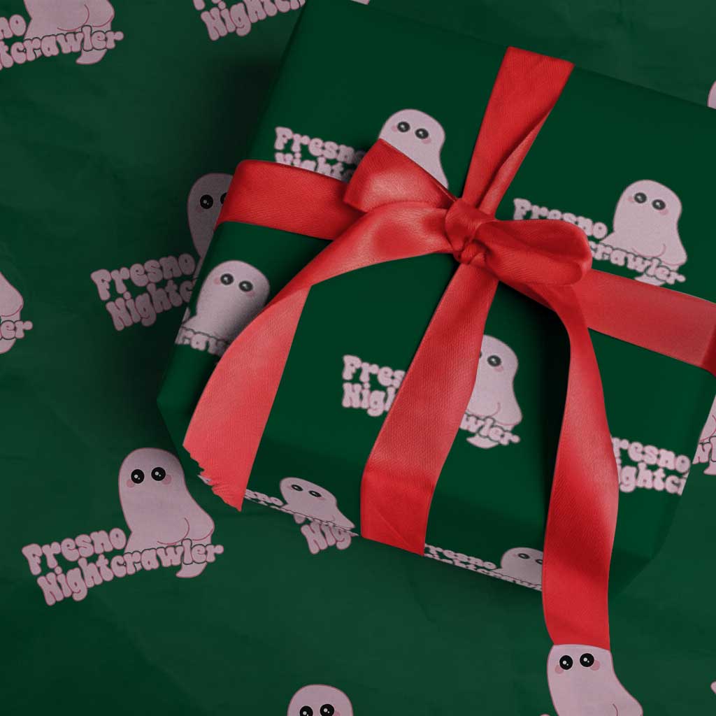 Pink Fresno Nightcrawler Wrapping Paper Roll Cryptidcore Aesthetic Gift For Girl TS12 Green Print Your Wear