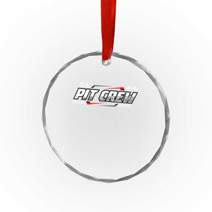 Pit Crew Crystal Glass Ornament Race Car Family Racing Birthday Parties TS10 Print Your Wear