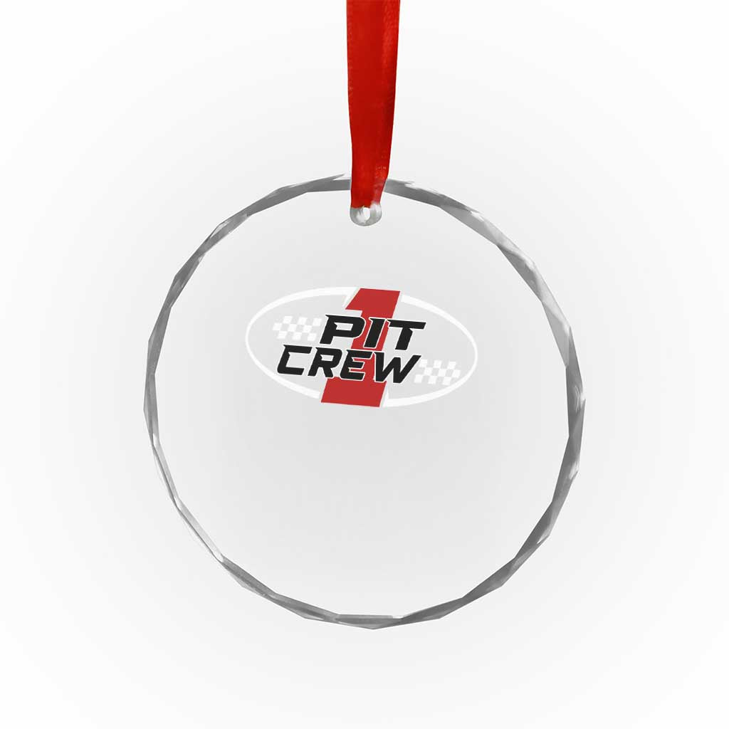 Pit Crew Crystal Glass Ornament Race Car Racing Birthday Hosting Parties TS10 Print Your Wear