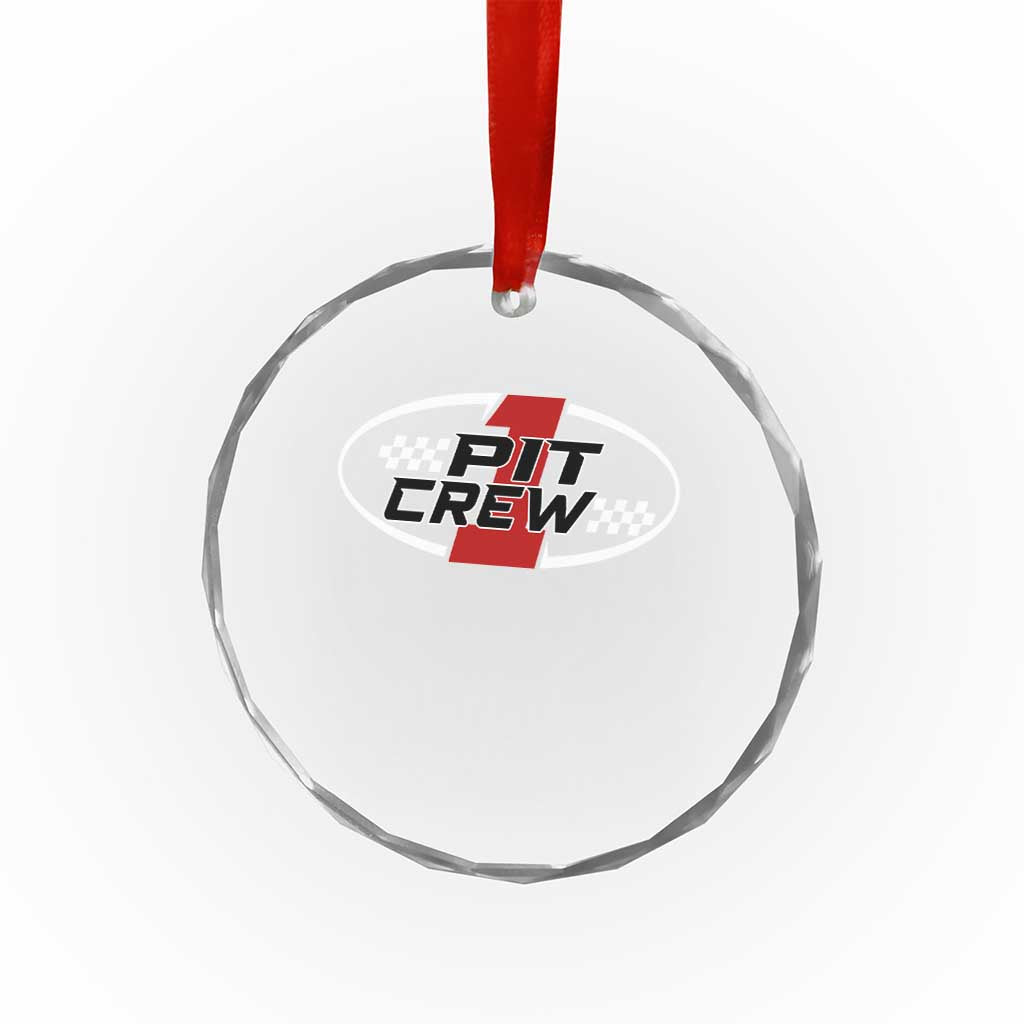 Pit Crew Crystal Glass Ornament Race Car Racing Birthday Hosting Parties TS10 Print Your Wear