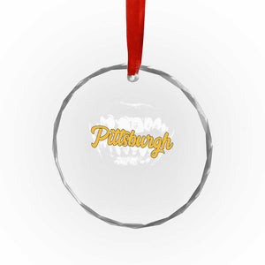 Pittsburgh Crystal Glass Ornament Streetwear Steel City Pride TS10 Print Your Wear
