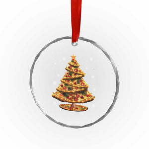 Pizza Xmas Tree Crystal Glass Ornament Xmas Gifts Kids TS10 Print Your Wear