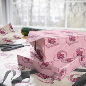 Playing Cards 67 Of Hearts Wrapping Paper Roll Six Seven Valentine Meme TS12 Light Pink Print Your Wear