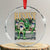 Portland Frog Resist Protest Crystal Glass Ornament 80s Frogs Deportation Resistance - Print Your Wear
