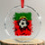 Portugal Soccer Crystal Glass Ornament Portuguese Flag Soccer Ball Futebol - Print Your Wear