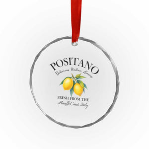 Positano Lemons Crystal Glass Ornament Fresh from the Amalfi Coast Italian Fruit TS02 Print Your Wear