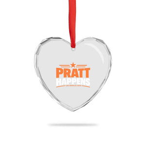 Pratt Happens Los Angeles 2026 Heart Crystal Glass Ornament Funny Political Patriotic LA City California Pride Leadership TS02 Print Your Wear