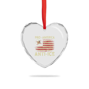 Pro American Anti Ice Heart Crystal Glass Ornament Resist Protest Support Immigrants Refugee TS11 Print Your Wear