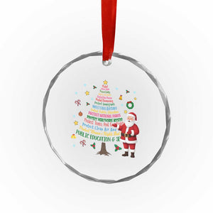 Pro Democracy Activist Christmas Tree Crystal Glass Ornament Human Rights Xmas Gift TS12 Print Your Wear