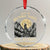 Protect Our National Parks Crystal Glass Ornament Parks Not Profits Wolf Retro Graphic - Print Your Wear