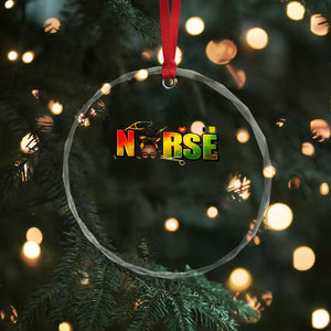 Proud Black Nurse Crystal Glass Ornament Black History Month Healthcare Gift TS12 Print Your Wear
