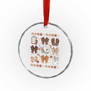 Proud Black Nurse Crystal Glass Ornament Gift For African Nurse Black History TS12 Print Your Wear