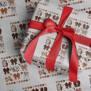 Proud Black Nurse Wrapping Paper Roll Gift For African Nurse Black History TS12 White Print Your Wear