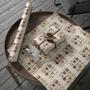 Proud Black Nurse Wrapping Paper Roll Gift For African Nurse Black History TS12 Beige Print Your Wear