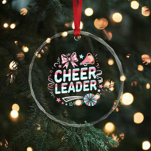 Proud Cheerleader Team Crystal Glass Ornament Gift For Women Sports Fans TS12 Print Your Wear