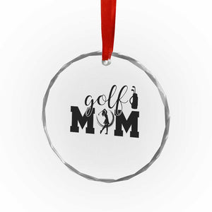 Proud Golf Mom Lifestyle Crystal Glass Ornament Sports Gift Idea TS12 Print Your Wear