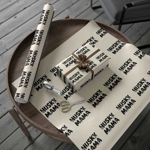 Proud Husky Mama Wrapping Paper Roll Siberian Husky Mothers Day Gift TS12 Beige Print Your Wear