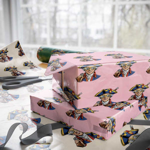 Proud Maye Lover Wrapping Paper Roll Football Fan Supporter TS12 Light Pink Print Your Wear