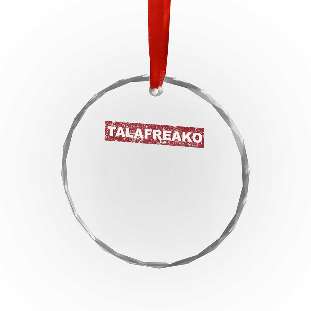Proud Talafreako Crystal Glass Ornament James Talarico Voter Political Supporter TS02 Print Your Wear