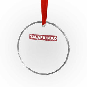 Proud Talafreako Crystal Glass Ornament James Talarico Voter Political Supporter TS02 Print Your Wear