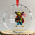 Puerto Rico Coqui' Crystal Glass Ornament Debí Tirar Más Fotos - Print Your Wear