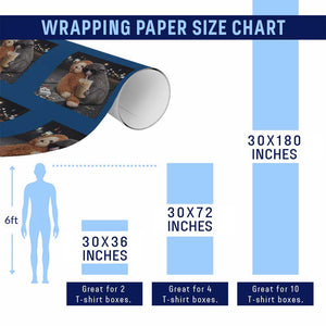 Punch Mokey Wrapping Paper Roll Funny Drinking Diet Coke Sunglasses Street Meme TS14 Print Your Wear