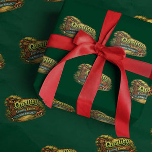 Quality Learing Center Wrapping Paper Roll Funny Childcare Day Care TS10 Green Print Your Wear