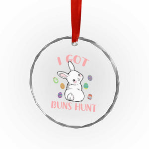 Rabbit Easter Bunny Sunglasses Crystal Glass Ornament I Got Buns Hun Funny Jokes TS10 Print Your Wear