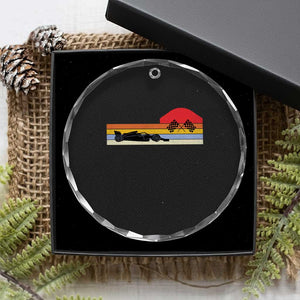 Racing Car Retro Style Vintage Crystal Glass Ornament TS14 Print Your Wear