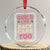 Racing Girl Crystal Glass Ornament Girls Like Race Cars Too TS14 Transparent Glass 3'' Circle Print Your Wear