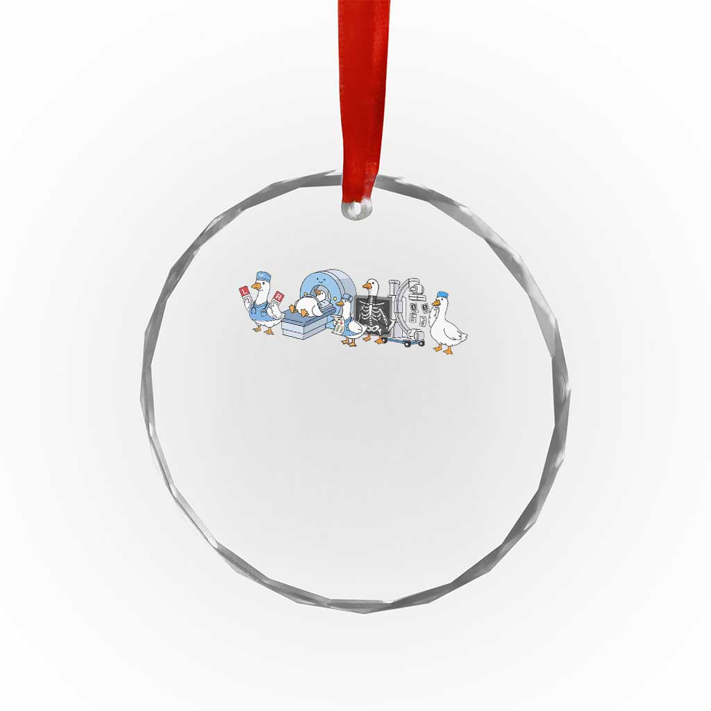 Radiologic Technologist Goose Crystal Glass Ornament Funny X-Ray Tech CT MRI Gooses TS10 Print Your Wear