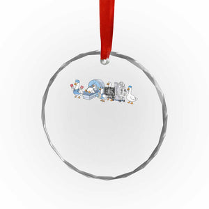 Radiologic Technologist Goose Crystal Glass Ornament Funny X-Ray Tech CT MRI Gooses TS10 Print Your Wear