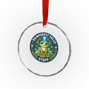Rainforest Falls Staff Crystal Glass Ornament VBS 2026 Director Teacher TS10 Print Your Wear