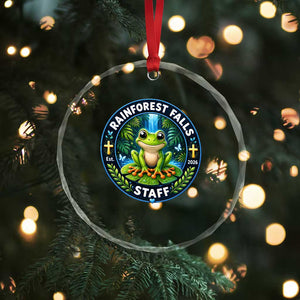 Rainforest Falls Staff Crystal Glass Ornament VBS 2026 Director Teacher TS10 Print Your Wear
