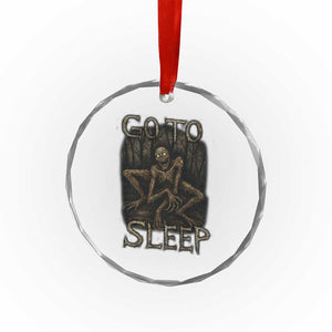 Rake Creepypasta Crystal Glass Ornament Creepy Cryptid Series Alt Goth Grunge Horror Aesthetic TS10 Print Your Wear