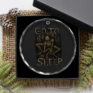 Rake Creepypasta Crystal Glass Ornament Creepy Cryptid Series Alt Goth Grunge Horror Aesthetic TS10 Print Your Wear