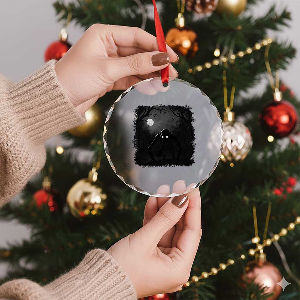 Rake Creepypasta Crystal Glass Ornament Creepy Cryptid Series Cryptozoology Gift Halloween TS10 Print Your Wear
