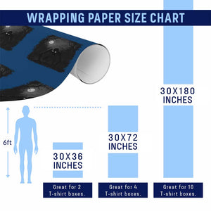 Rake Creepypasta Wrapping Paper Roll Creepy Cryptid Series Cryptozoology Gift Halloween TS10 Print Your Wear