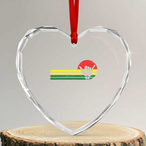 Rasta Reggae Shaka Hand Heart Crystal Glass Ornament Retro Vintage Jamaica Flag Rasta Hawaii Shaka Sign TS10 Transparent Glass 3'' Heart Print Your Wear