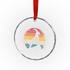 Raunchy Humor Crystal Glass Ornament Throat Goat Meme Gift TS12 Print Your Wear
