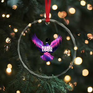 Rebel Loon Aurora Northern Lights Crystal Glass Ornament Minnesota Night Sky Politcal Resistance TS02 Print Your Wear