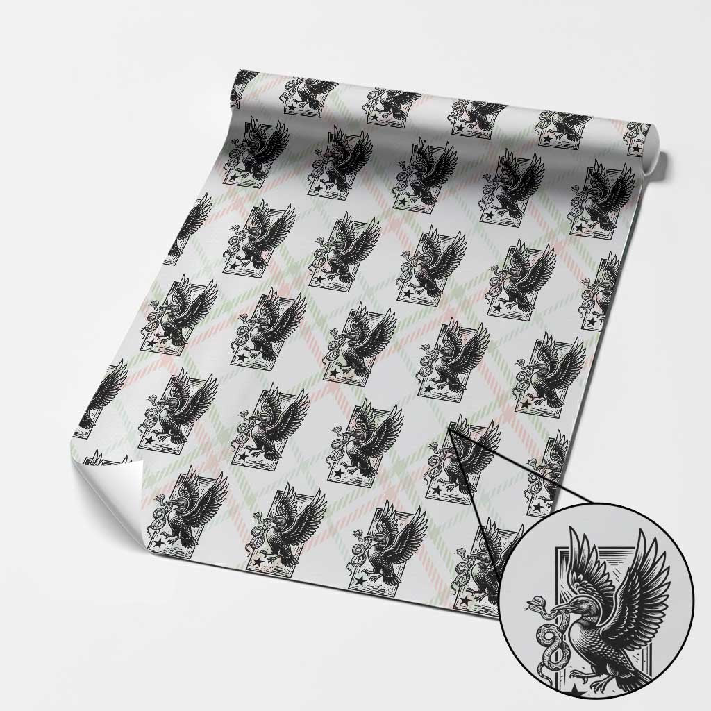 Rebel Loon Takes Down The Snake Wrapping Paper Roll Support MN Anti Ice Movement TS12 Christmas Plaid Print Your Wear